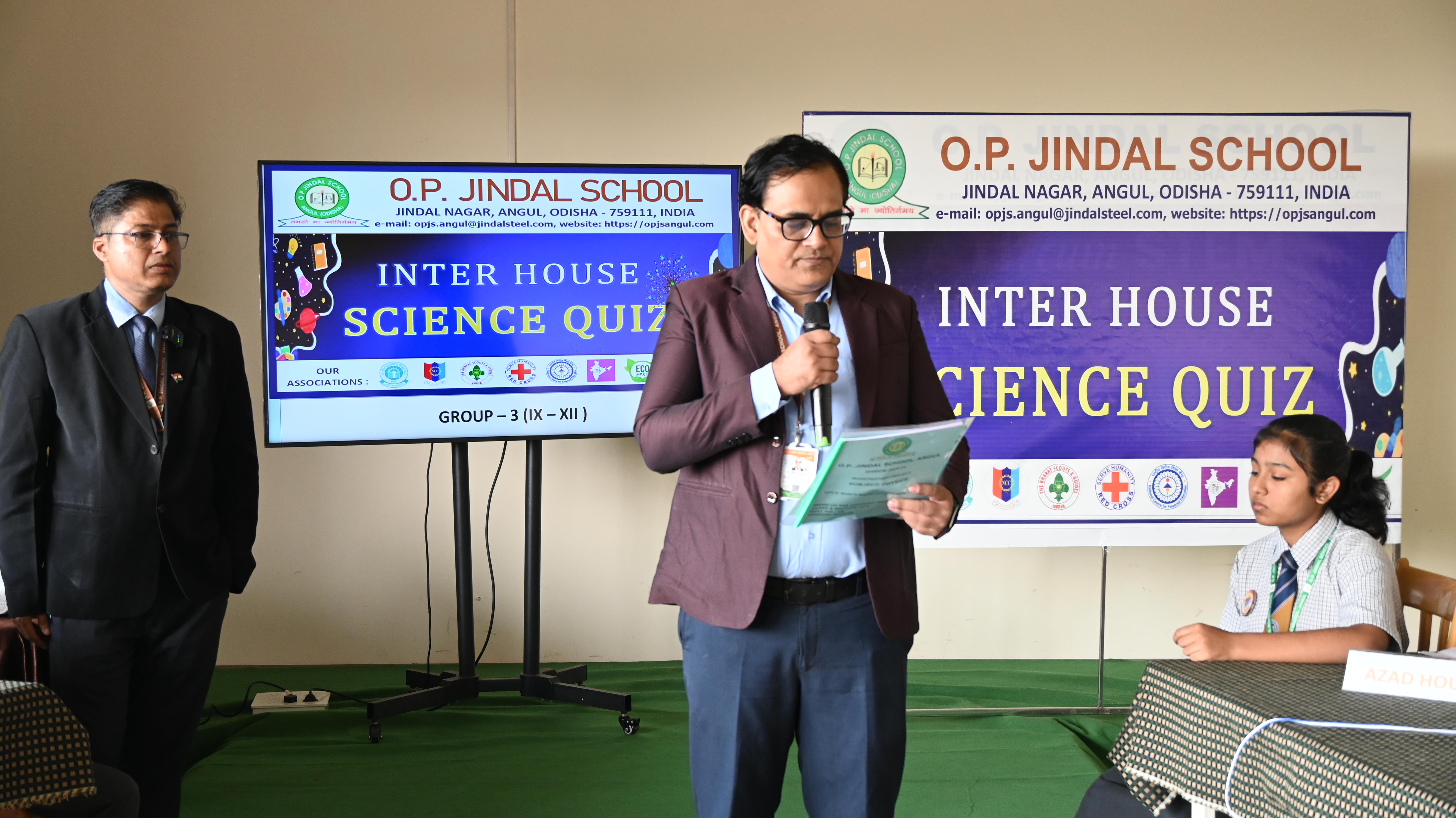 INTER HOUSE SCIENCE QUIZ COMPETITION IX TO XII 17.10.2025