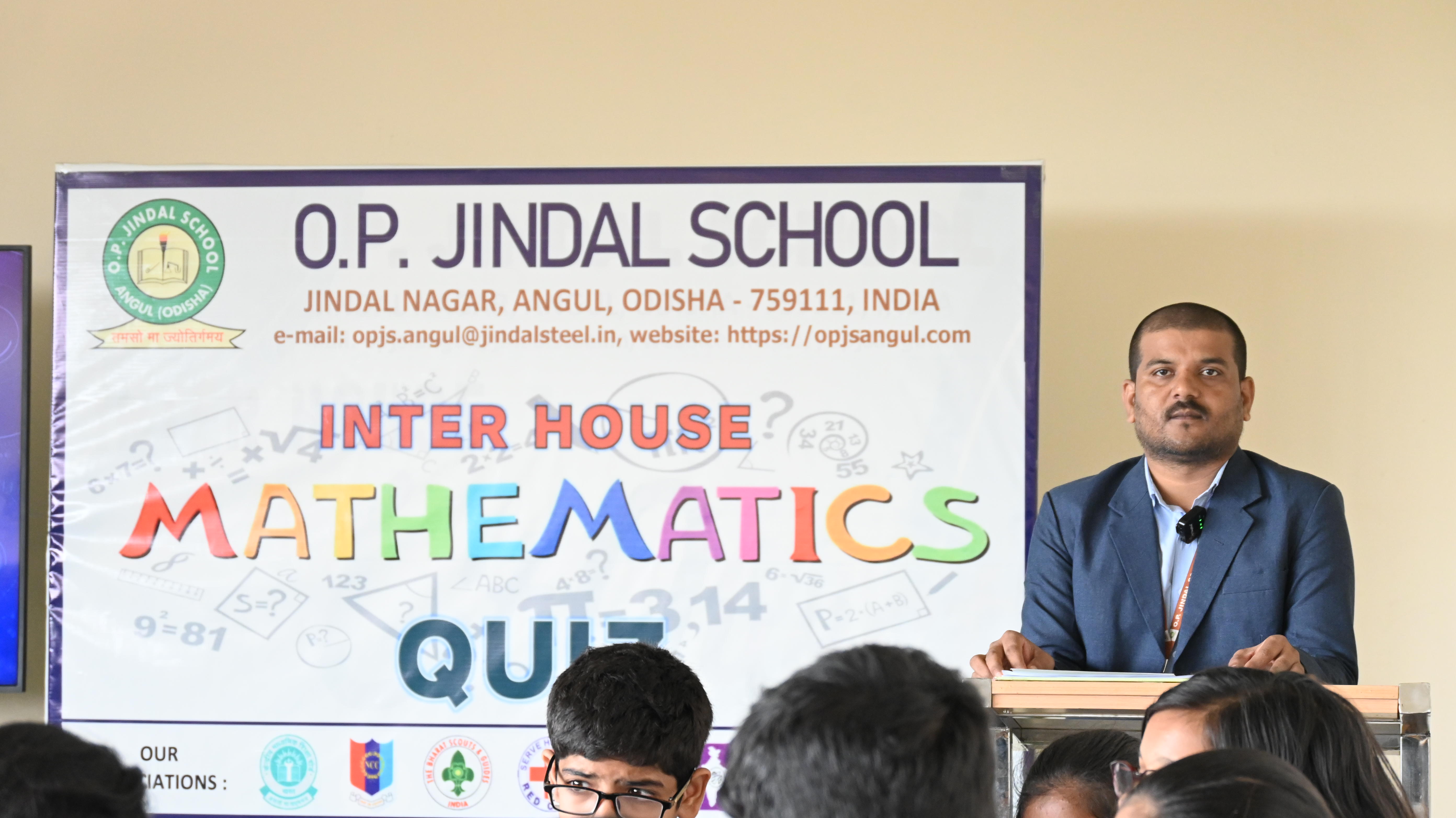 INTER HOUSE MATHEMATICS QUIZ CLASS VI & VIII 13.11.2025